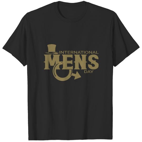 International Men's Day Father's Day Men's Day T-shirt