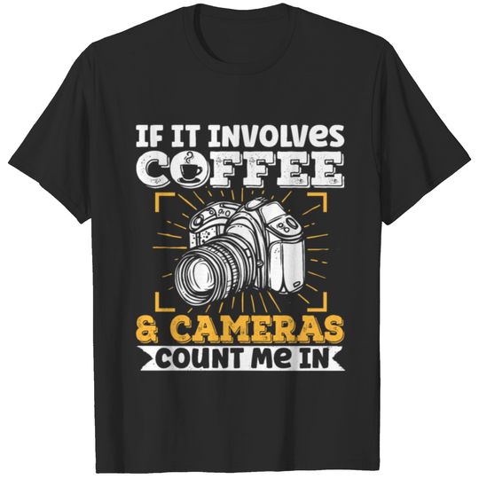 Photography Shooting Camera Lens T-shirt