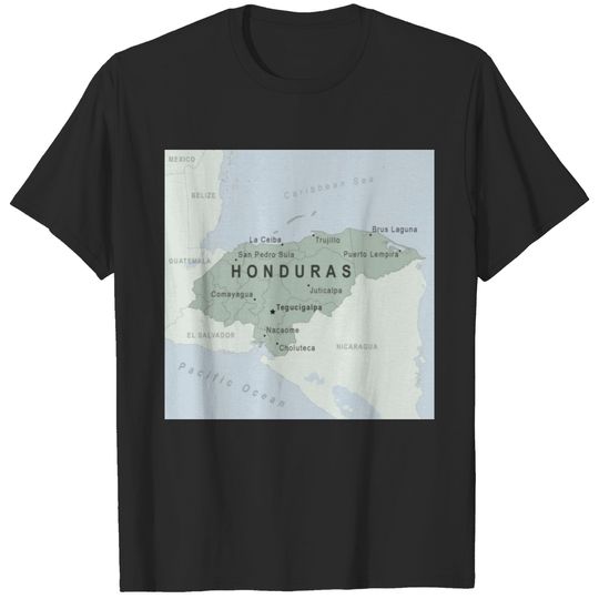 map honduras T-shirt
