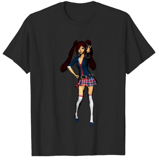 School Manga Girl T-shirt