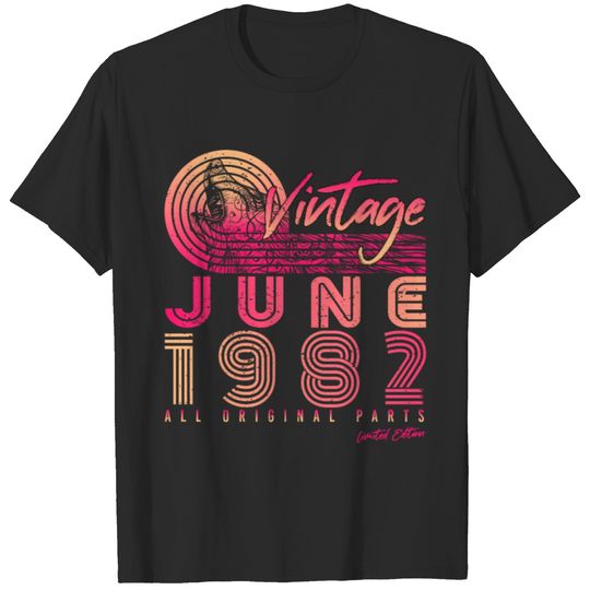 40th Anniversary 1982 June T-shirt