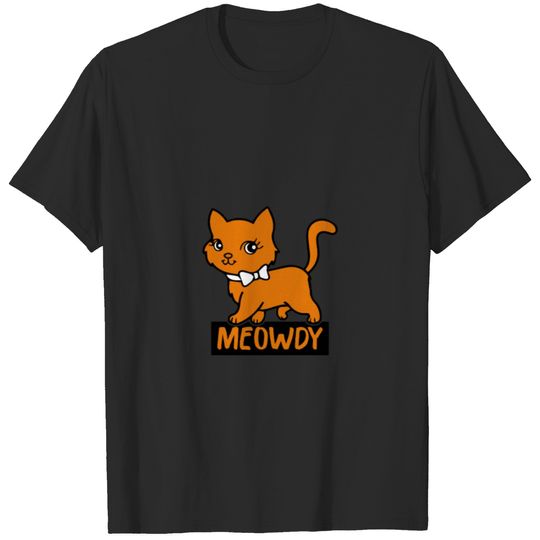 Cat Meowdy Meowdy T-shirt