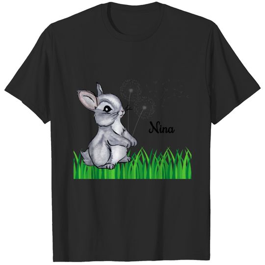 Bunny Name Gift Nina T-shirt