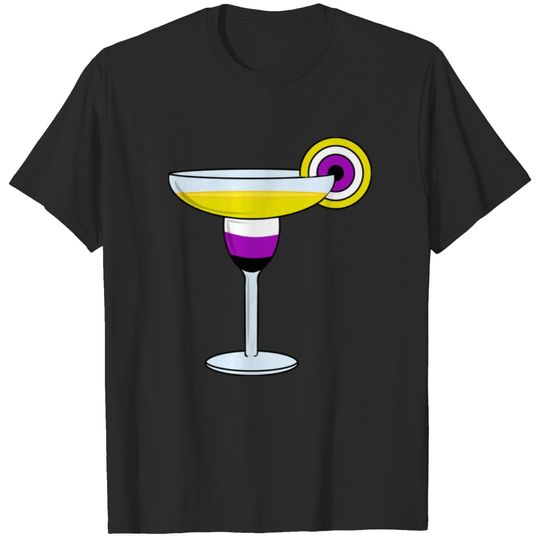 Non Binary Margarita For Non binary LGBT T-shirt
