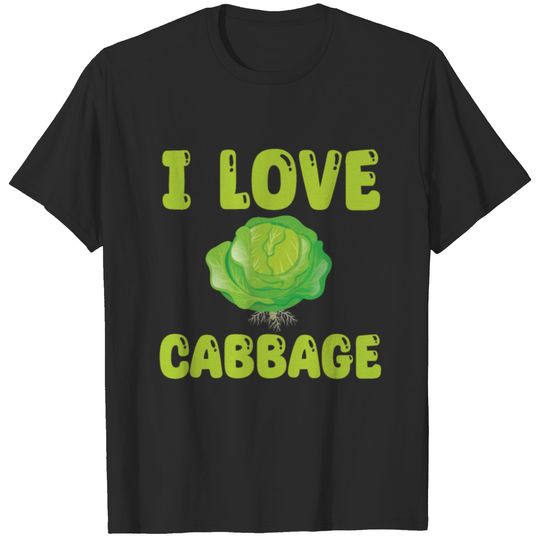 I Love Cabbage T-shirt