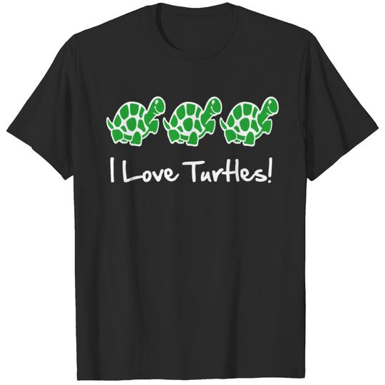 I Love Turtles! Kim Richards mp Women's T-Shirts T-shirt