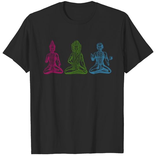 Hindu Gods RGB T-shirt