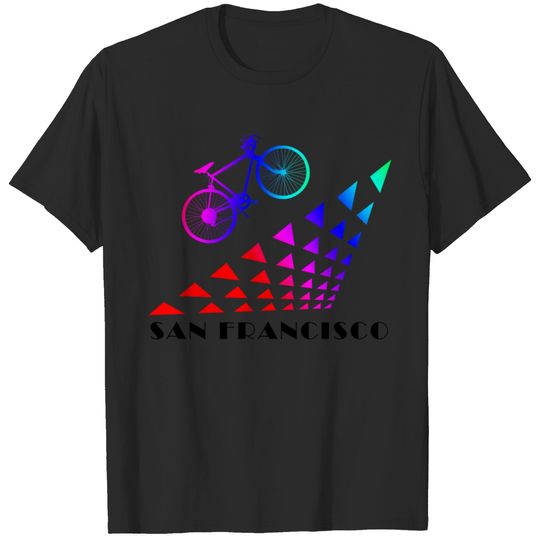 Bicycle Bike San Francisco T-shirt