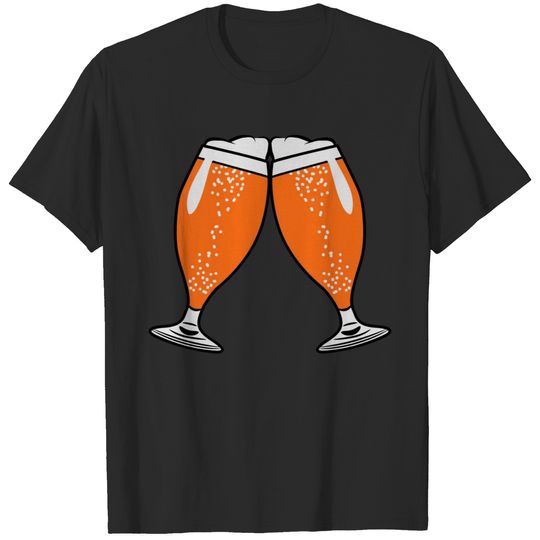 toast drink beer glass of beer T-shirt