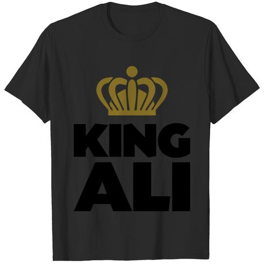 King ali name thing crown T-shirt