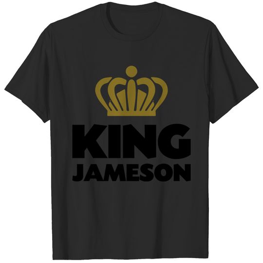 King jameson name thing crown T-shirt