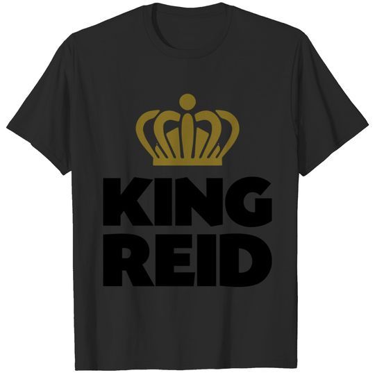 King reid name thing crown T-shirt