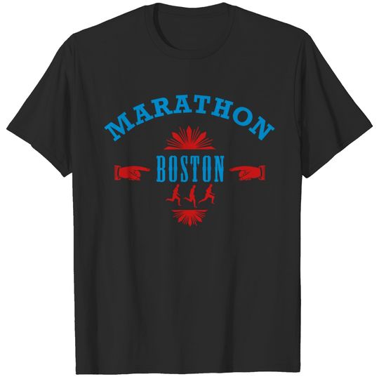marathon_emblem_boston T-shirt