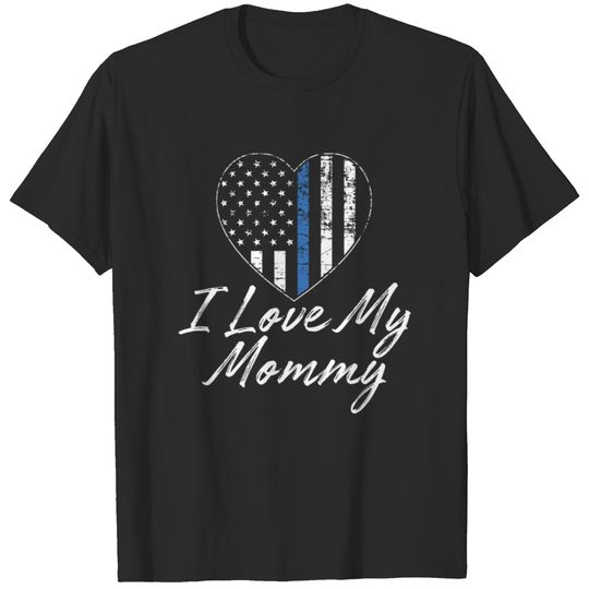 Police Law Enforcement Mommy T-shirt