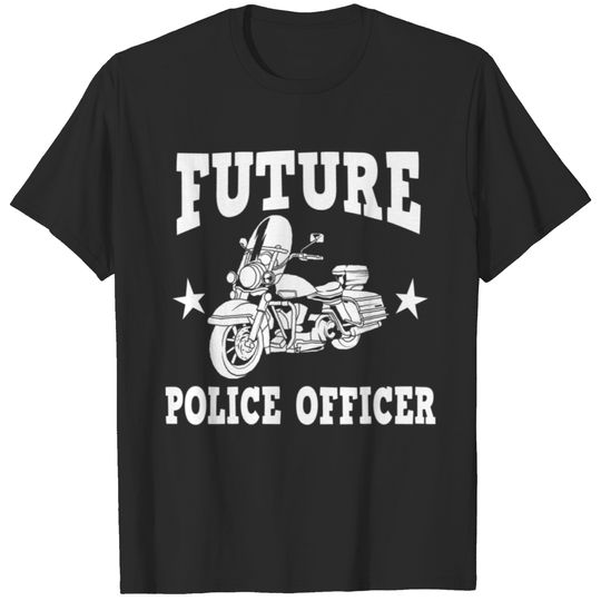 Future Police Officer Law Enforcement T-shirt