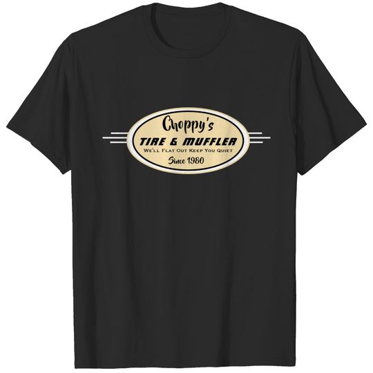 Any Name Funny Tire & Muffler Automotive Shop T-shirt