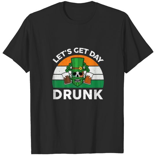 Womens St Patricks Day Funny Beer Drinking Lets Ge T-shirt