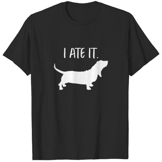 Funny Basset Hound Dog Dad Mom Owner Lover T-shirt