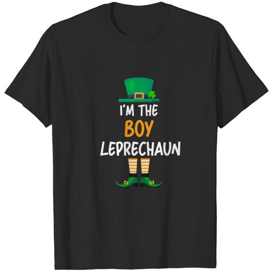 I'm The Boy Leprechaun St Patrick's Day Family Par T-shirt