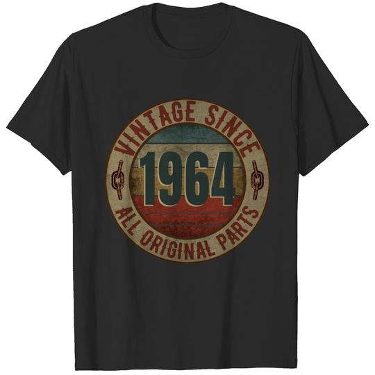 VINTAGE SINCE 1964 ALL ORIGINAL PARTS T-shirt