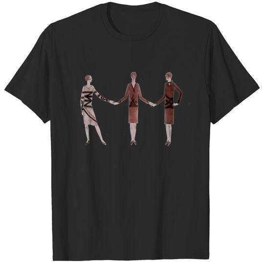 Three Flappers 1920 T-shirt
