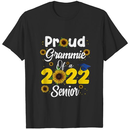 Proud Grammie Of Senior Class Of 2022 Graduation M T-shirt
