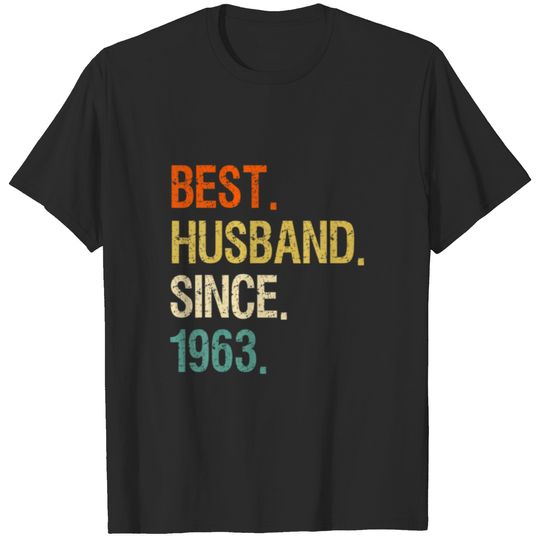 59Th Wedding Aniversary Valentine Best Husband Sin T-shirt