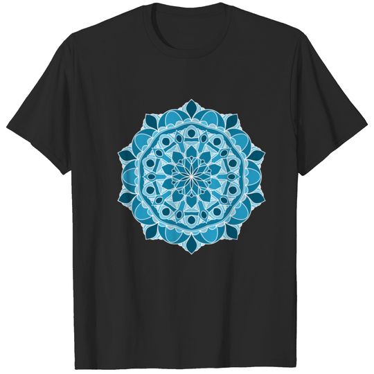 Iron Crystal Mandala Young T-shirt