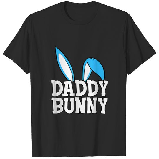 Mens Daddy Bunny Cute Costume Dad Family Matching T-shirt