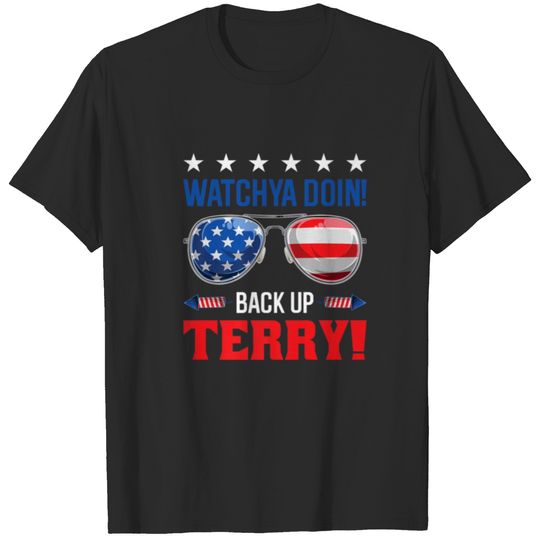 Sunglasses 4Th Of July T Back Up Terry American Fl T-shirt