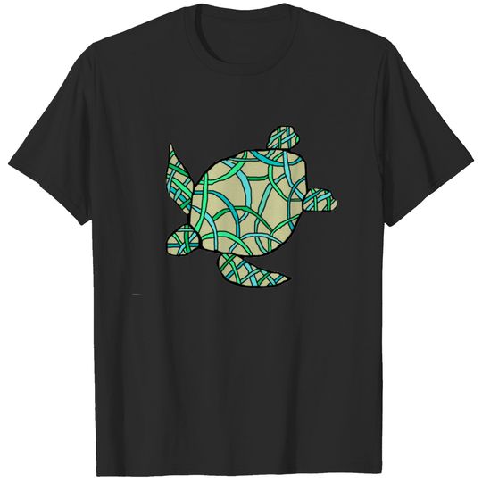 The weave honu sea turtle T-shirt