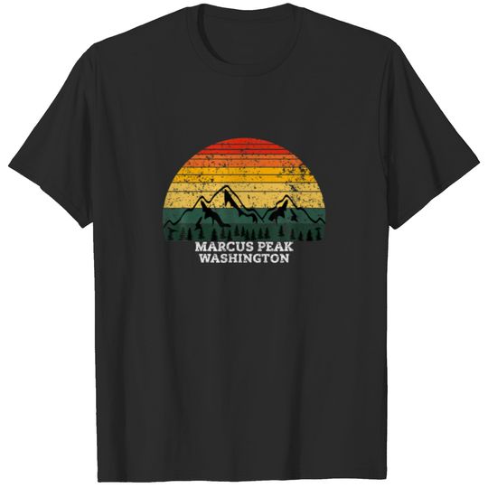 Marcus Peak Washington Retro Vintage T-shirt