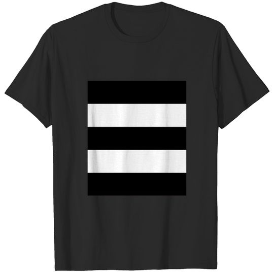 Contemporary thick stripe T-shirt