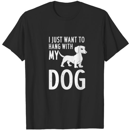 Doxie Dachshund Dog Puppies Owner Lover T-shirt