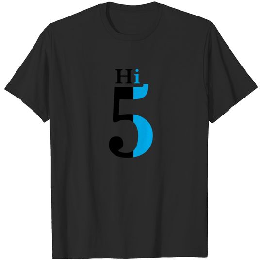 Hi 5 blue T-shirt