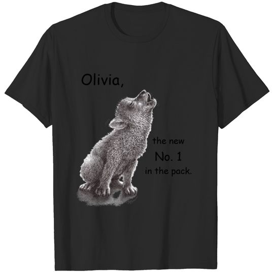 New Wolf Pup in the Pack T-shirt