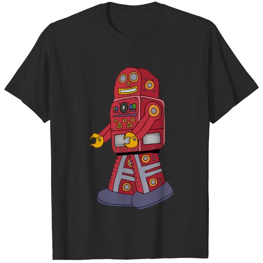 Walking Tin Robot T-shirt