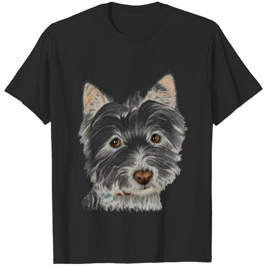 Pastel Westie Dog T-shirt
