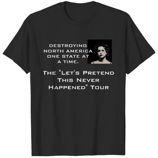 Double-sided tour T-shirt