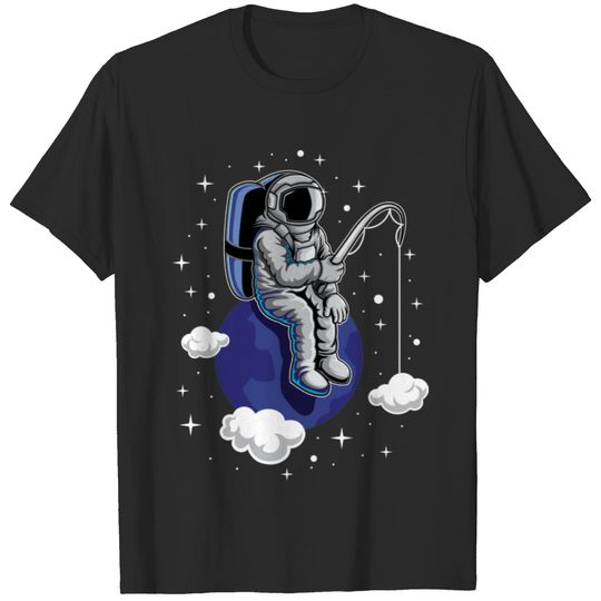 Astronaut Fishing, Astro Fishing T-shirt