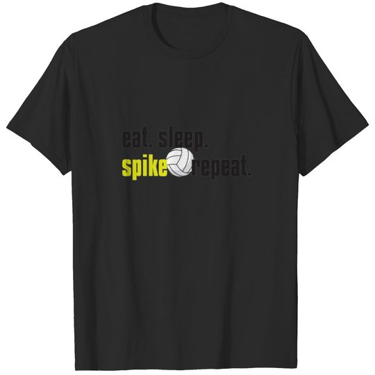 Eat Sleep Spike Repeat T-shirt