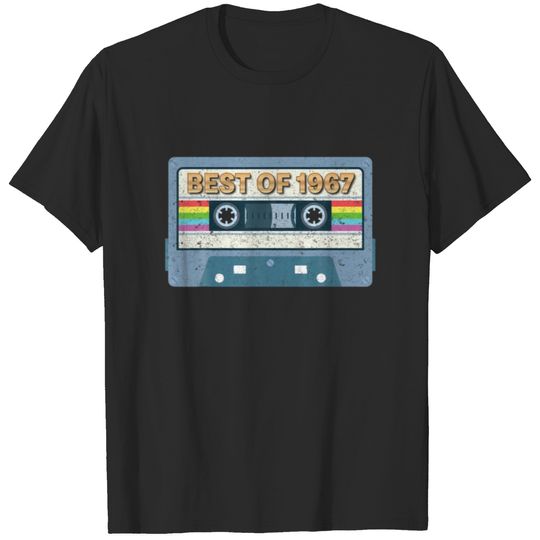 The Best Of 1967 Vintage Cassette Tape 55Th Birthd T-shirt