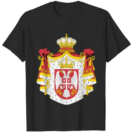 Serbia Coat of Arms detail T-shirt