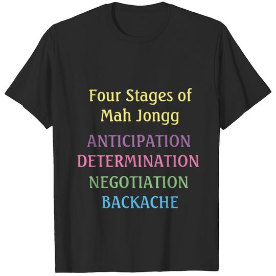 Four Stages of Mahj T-shirt