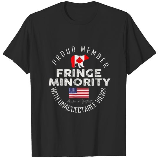 Freedom Convoy 2022 Truckers Proud Fringe Minority T-shirt