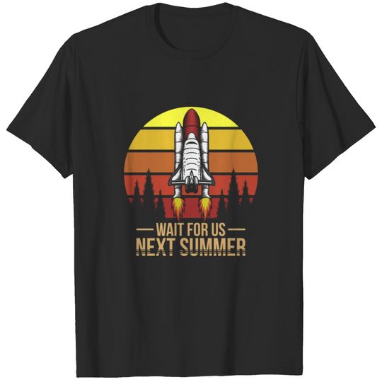 Retro Space Vacation T-shirt