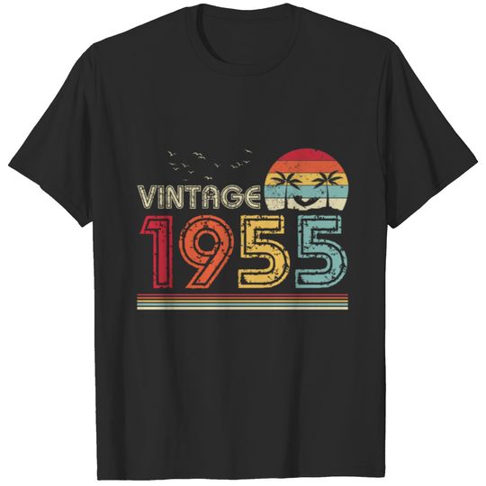 Vintage 1955 Limited Edition 66th Birthday Gift T-shirt