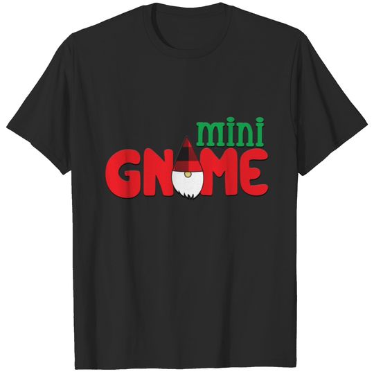 Cute Mini Christmas Gnome T-shirt
