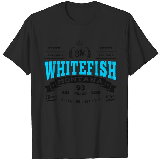 Whitefish Vintage Mint T-shirt
