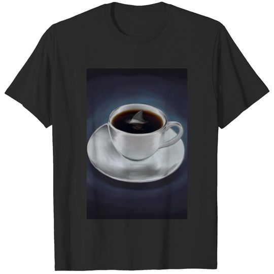 Shark Fin Coffee T-shirt